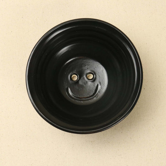 Smiley Pot - Black